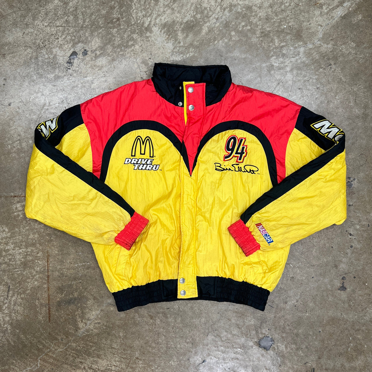 McDonald’s Race Team Jacket NASCAR Bill Elliot