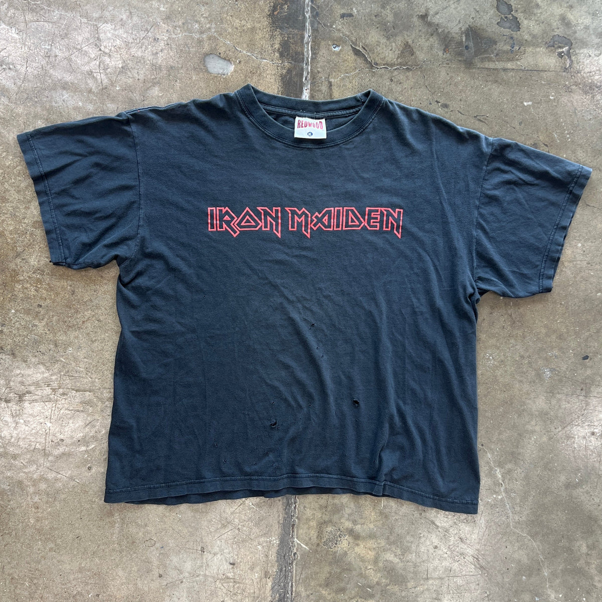 90s Iron Maiden Local Crew Redwood Euro Band Tee