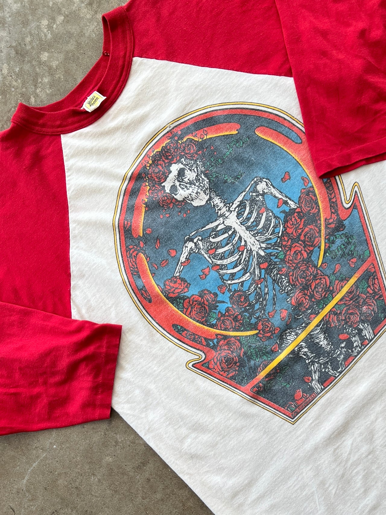 1980 Grateful Dead Sold Out Tour Single Stitch Quarter Sleeve Tee