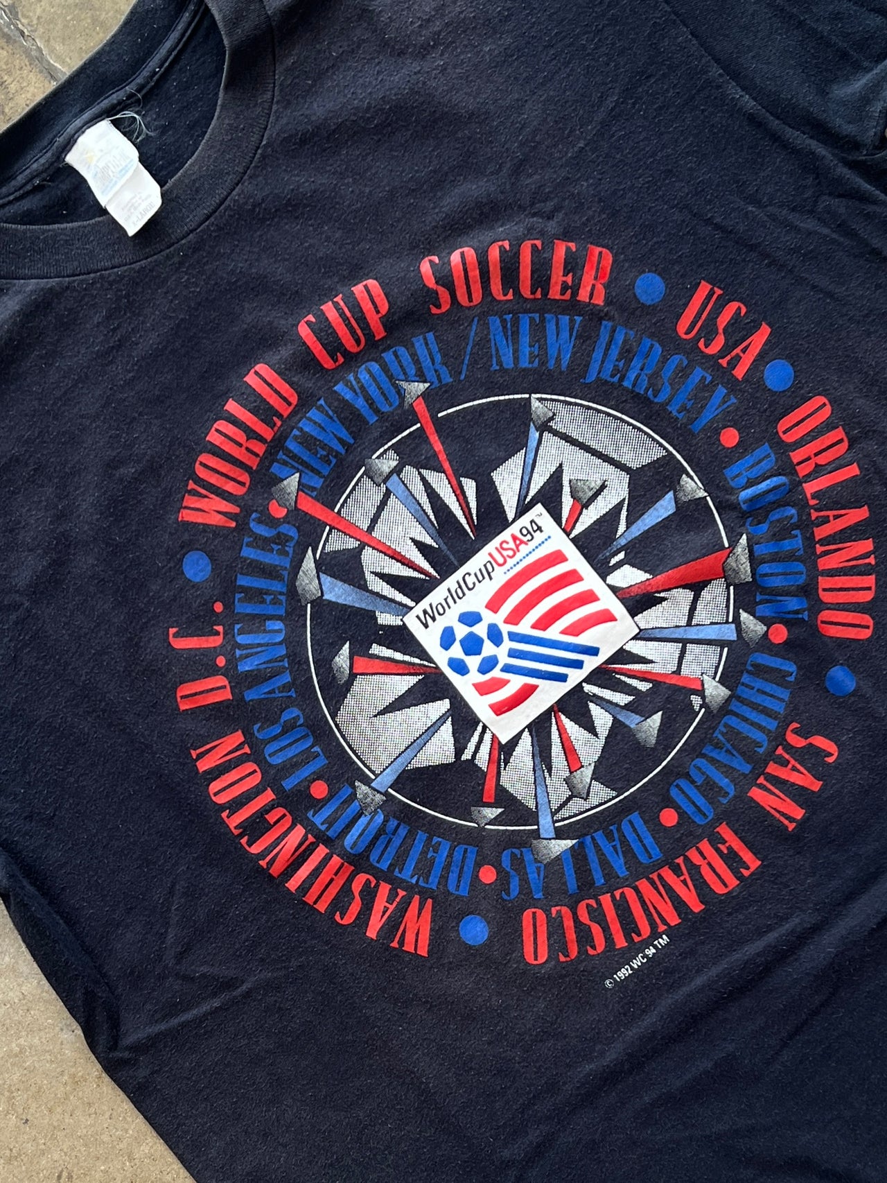 1994 World Cup USA Breakthrough Style Soccer Tee