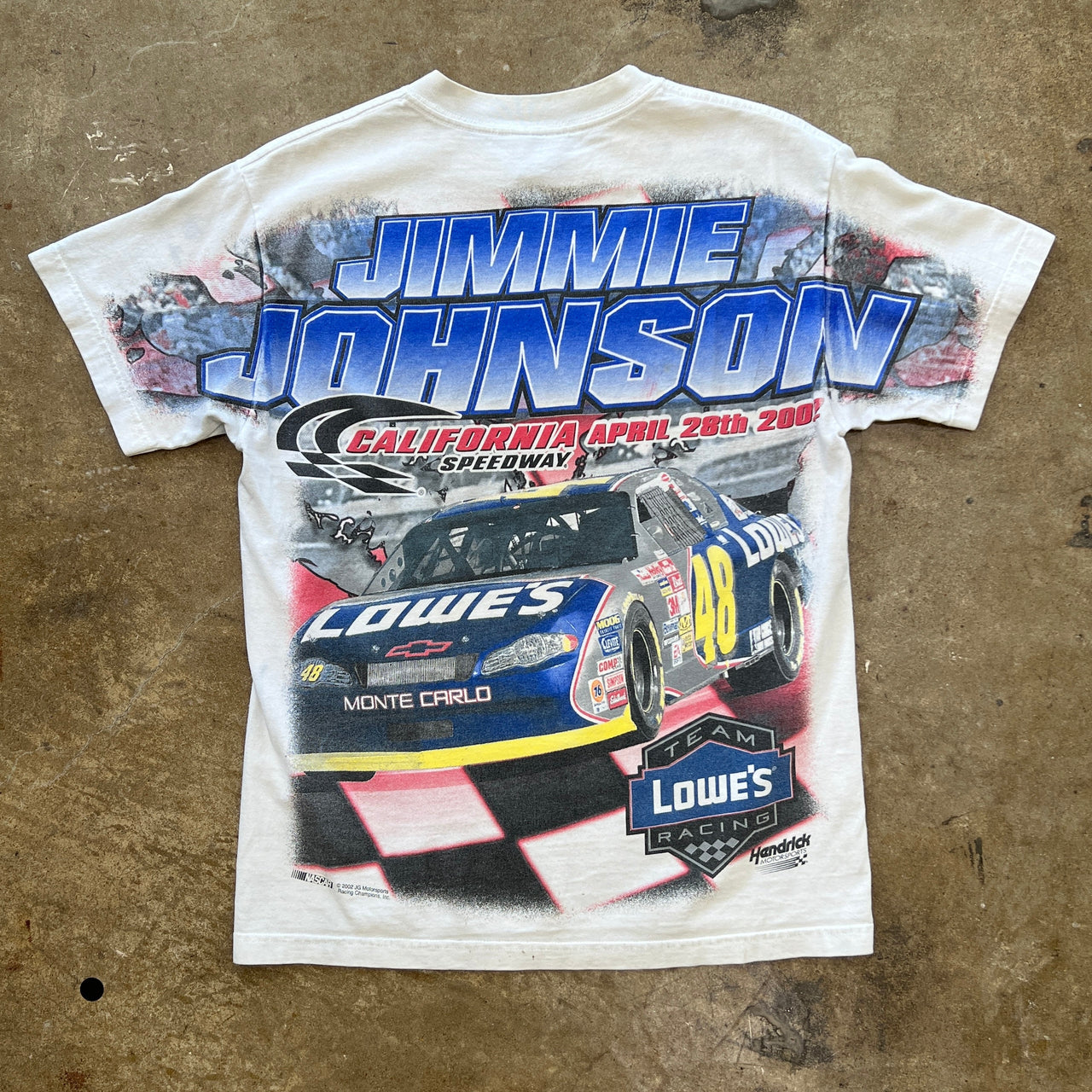 2002 AOP NASCAR Jimmie Johnson First Win Tee