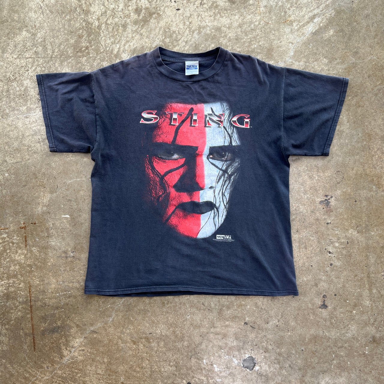 1998 Sting WCW NWO Wrestling Face Tee