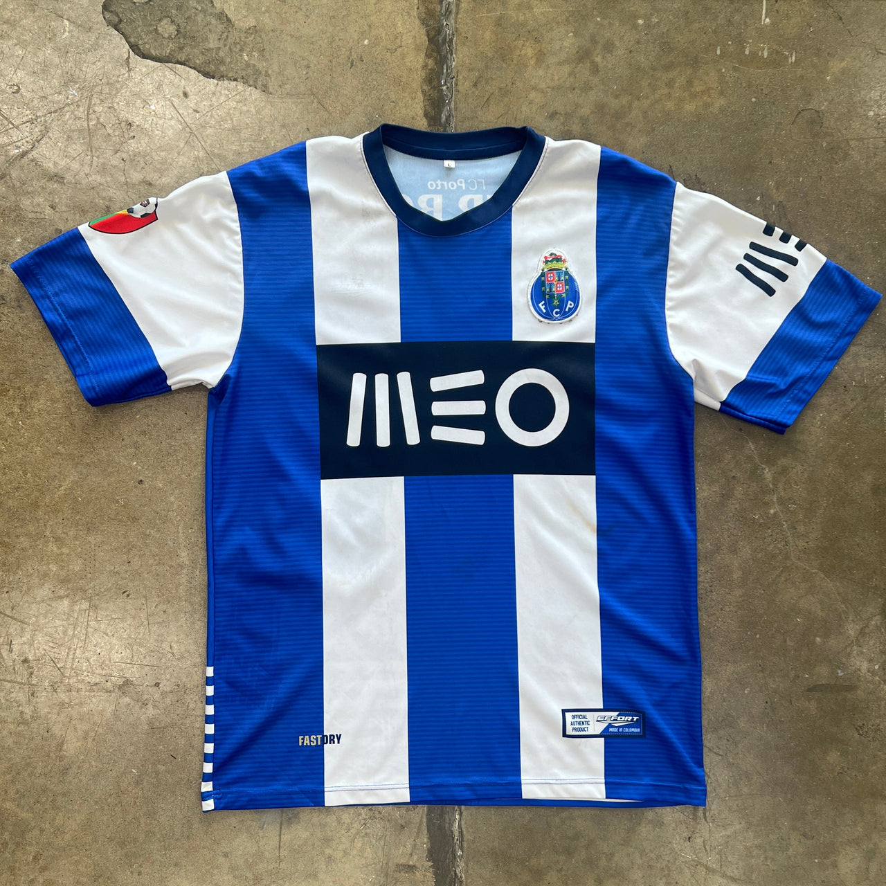 FC Porto Meo Sponsor Soccer Jersey