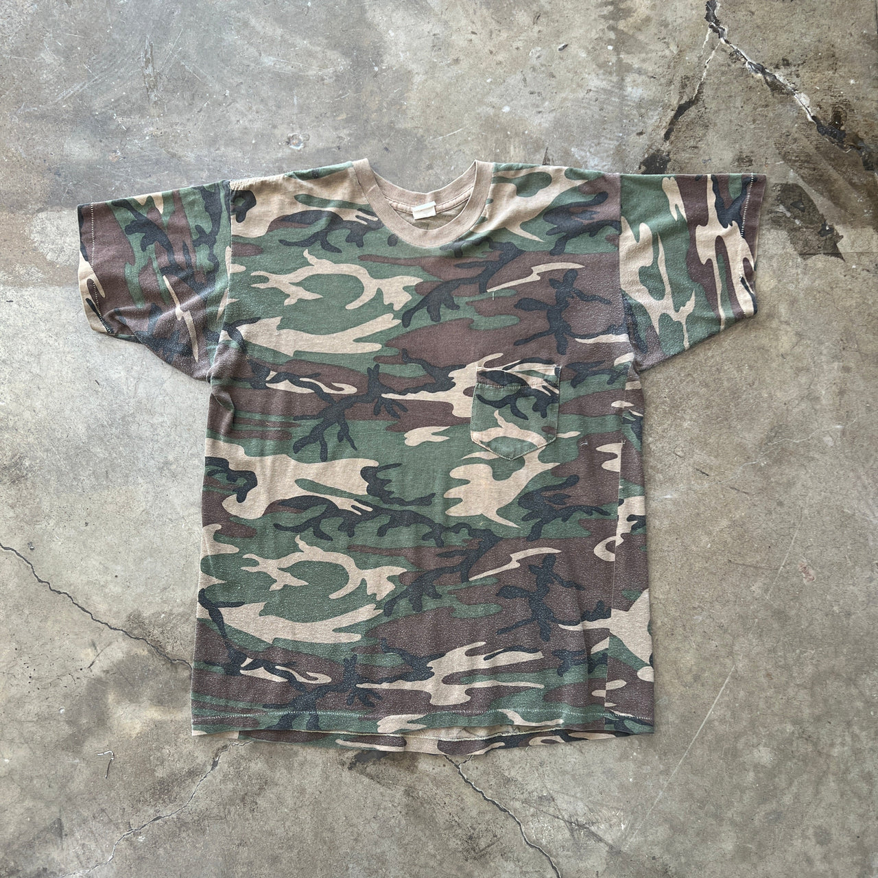 Army Camo Pocket Tee