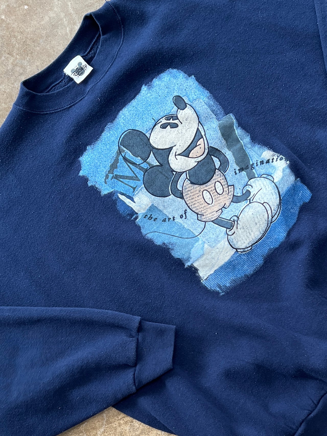 90s Disney Mickey Mouse Art of Imagination Crewneck