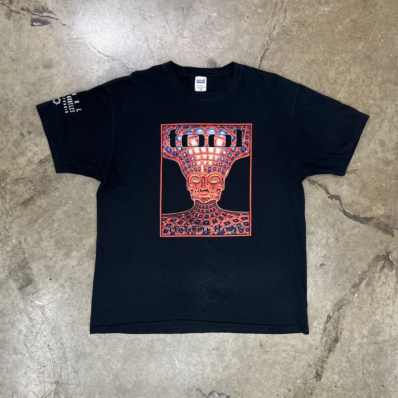 2006 10000 Days Tool Tour Tee Anvil
