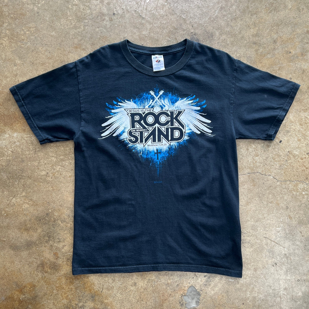 Kerusso Rock Band Jesus Religious Parody Tee