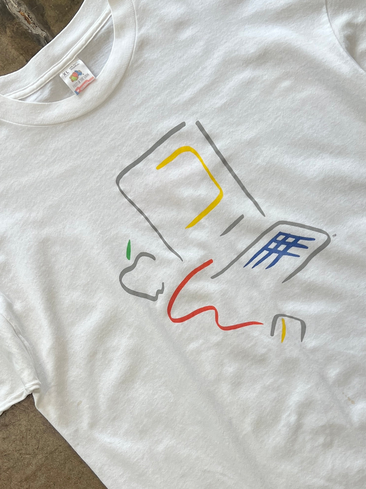 90s Apple Computer Sketch Promo Tech Art Tee