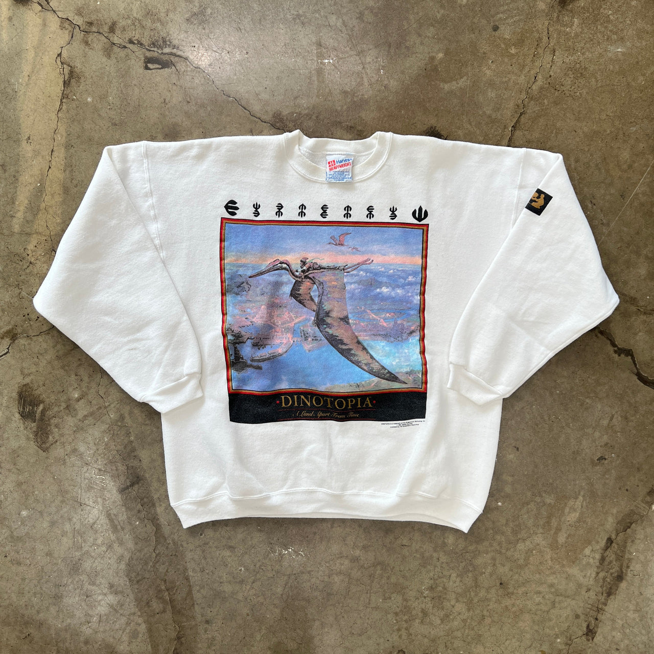 1991 Dinotopia A Land Apart From Time Art Promo Crewneck