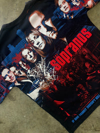 The Sopranos Cast AOP Bootleg Tee