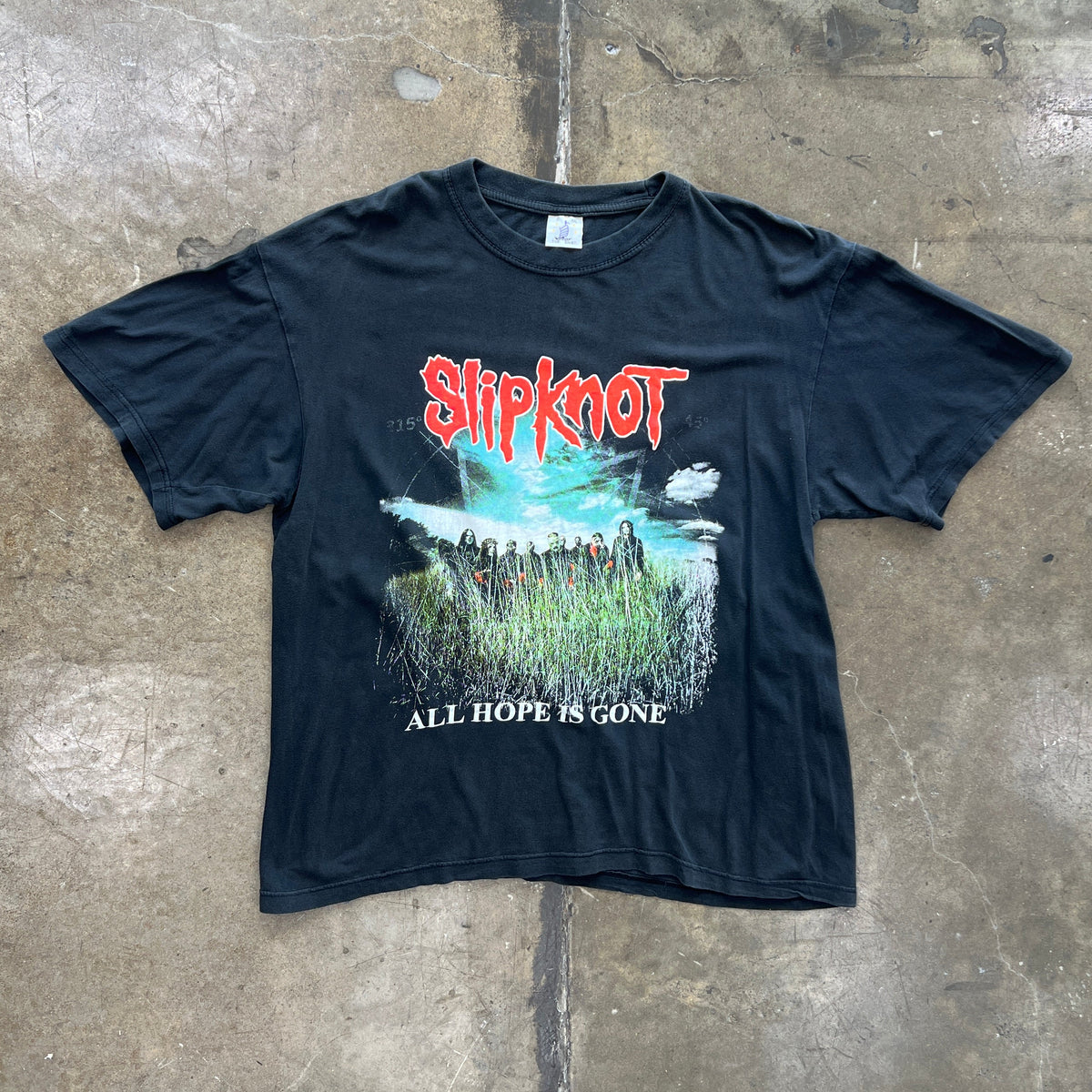 2000s Slipknot All Hope is Gone Rock Band Tee