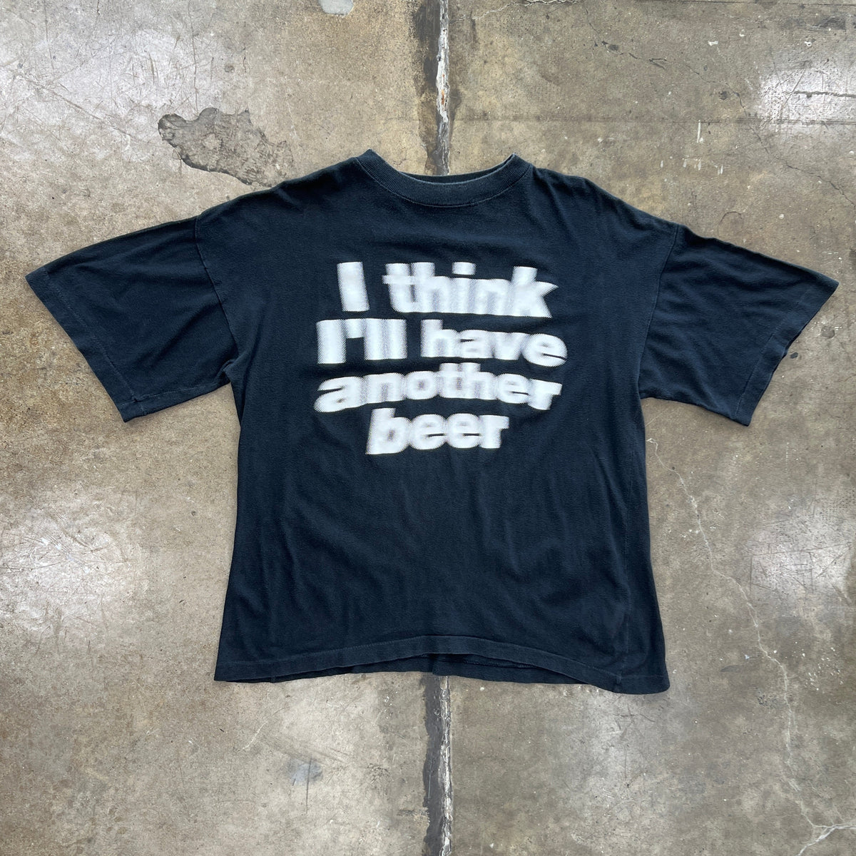 90s Have Another Beer Motion Graphic Funny Tee