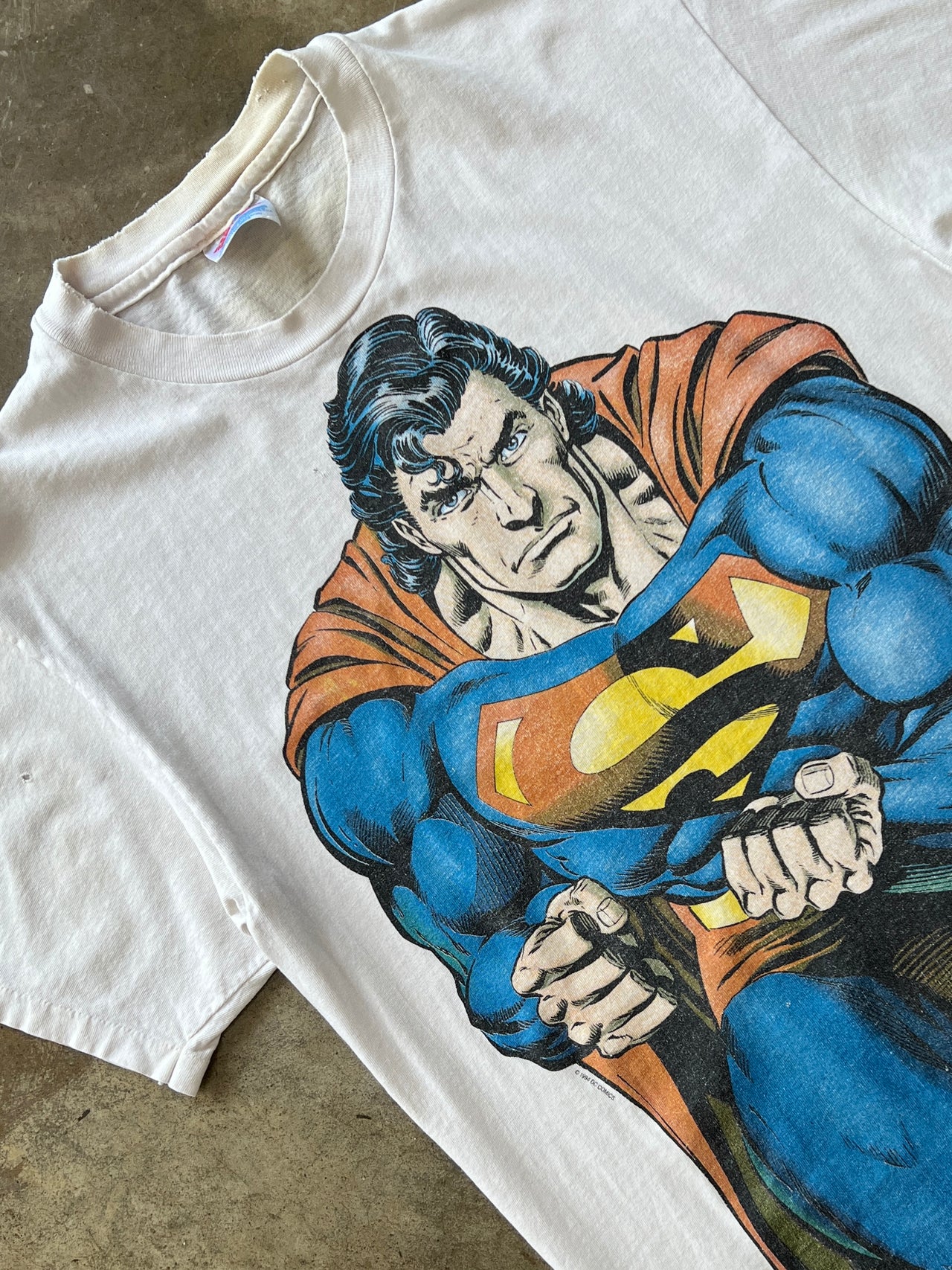 1994 Superman Doomsday DC Comics Single Stitch Tee