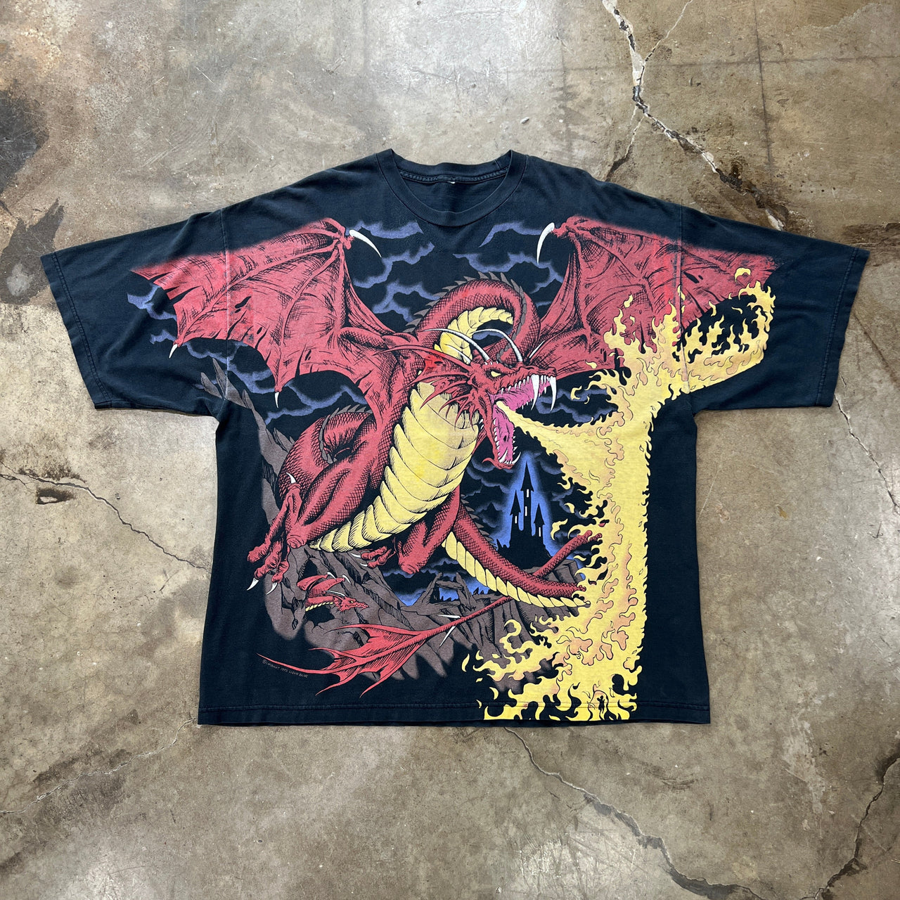 Dragon Fire AOP Tee