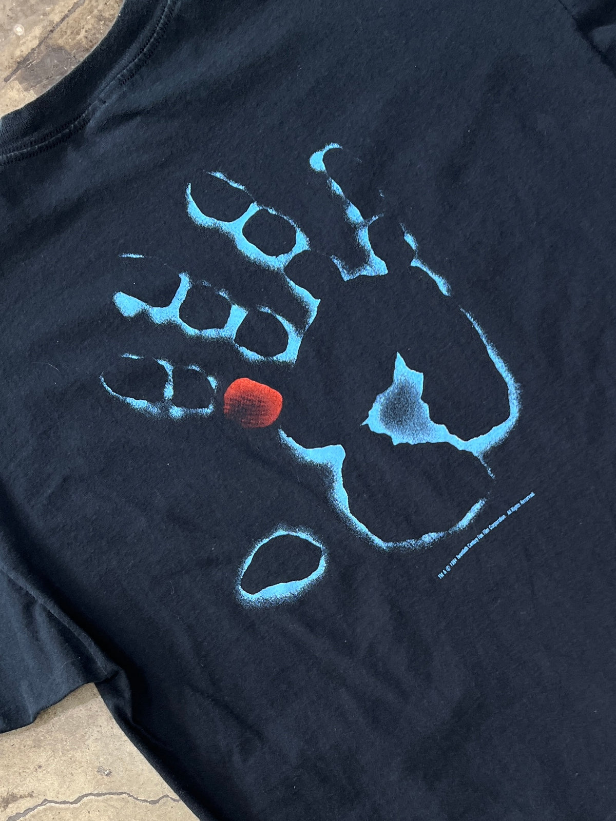 1994 X Flies Handprint TV Tee