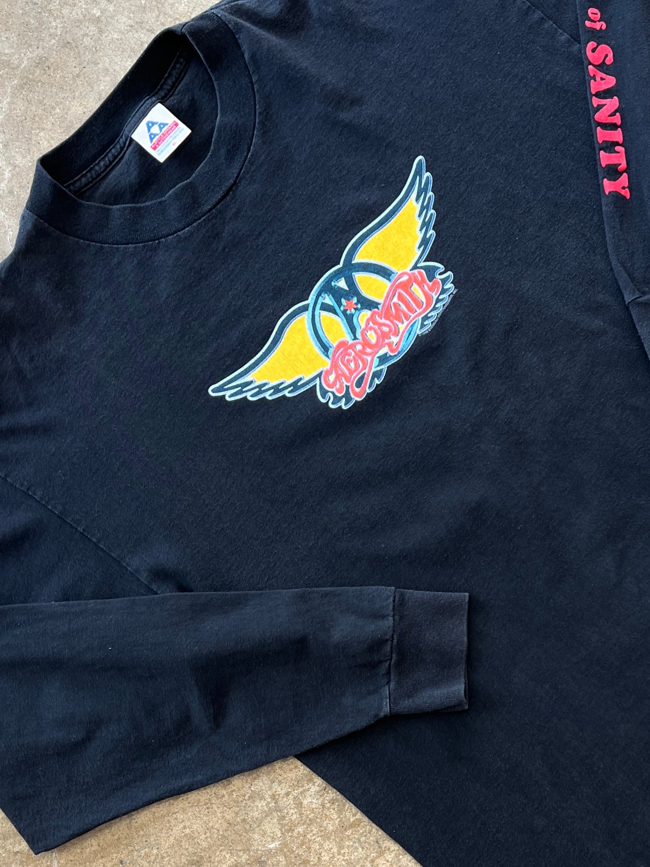 1998 Aerosmith Little South of Sanity Long Sleeve Tee