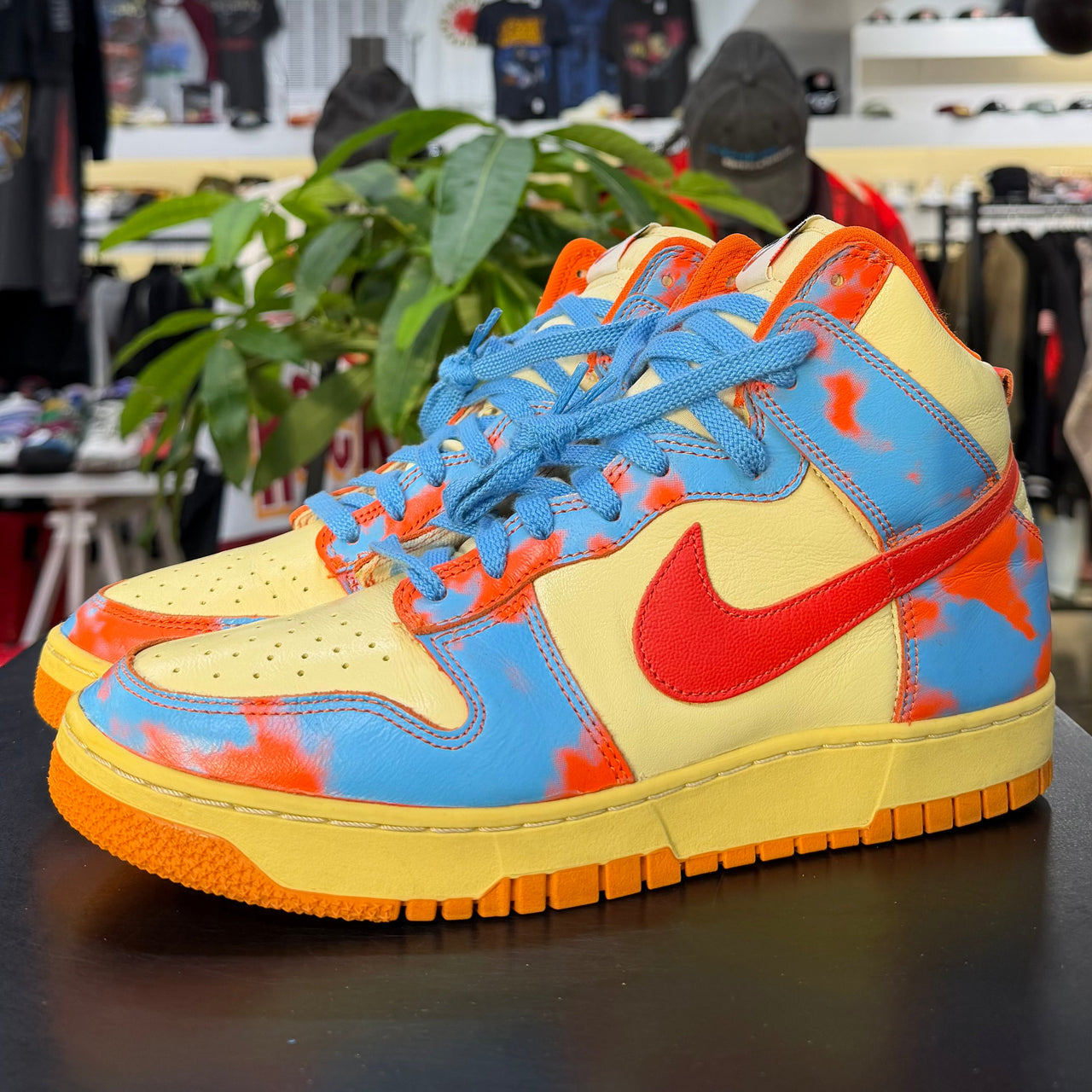 Nike Dunk High 1985 Orange Acid Wash (2022)
