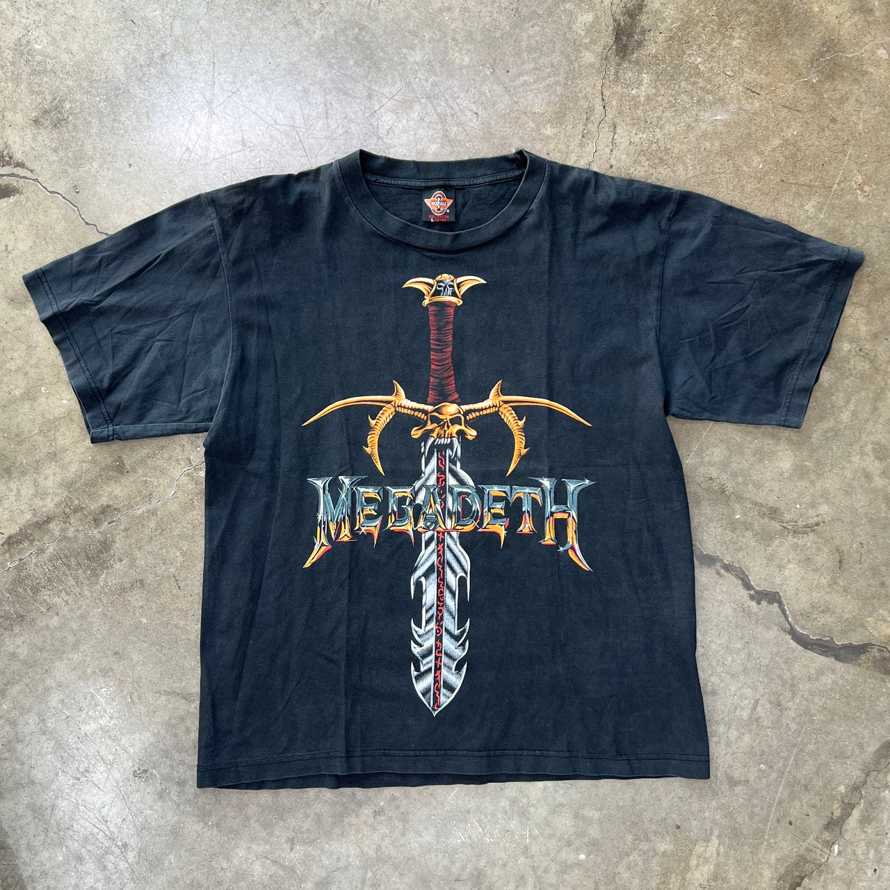 Megadeth Sword Band Tee