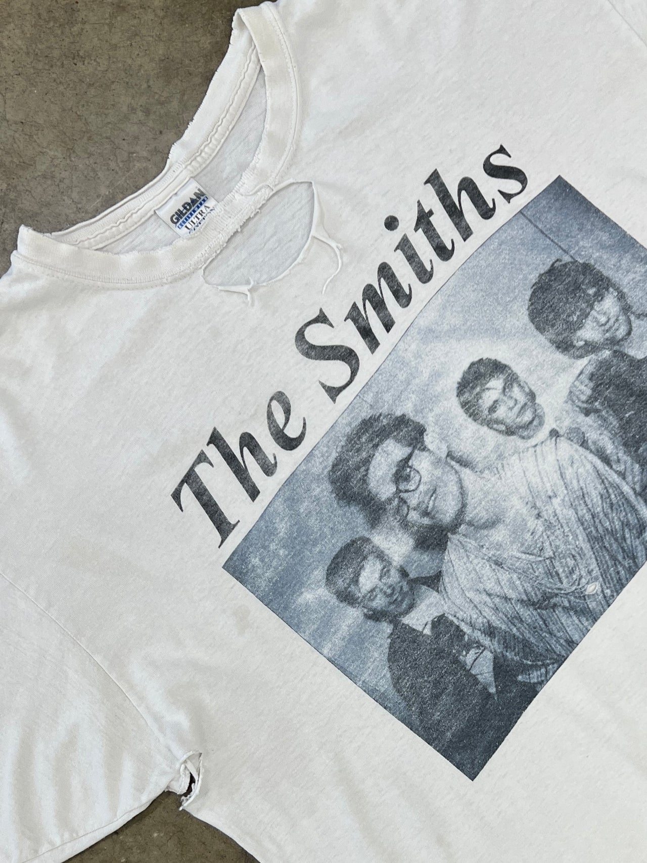 The Smiths Morrissey Double Decker Bus Thrashed Tee