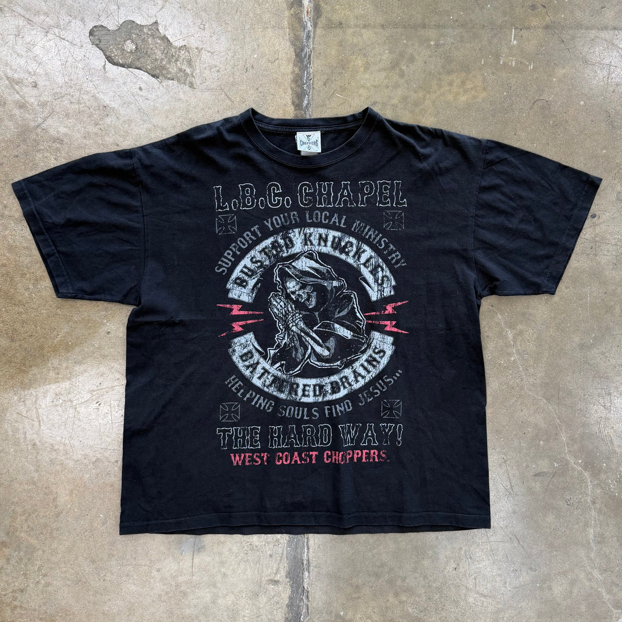 West Coast Choppers LBC Chapel Choppers Motorcycle Tee