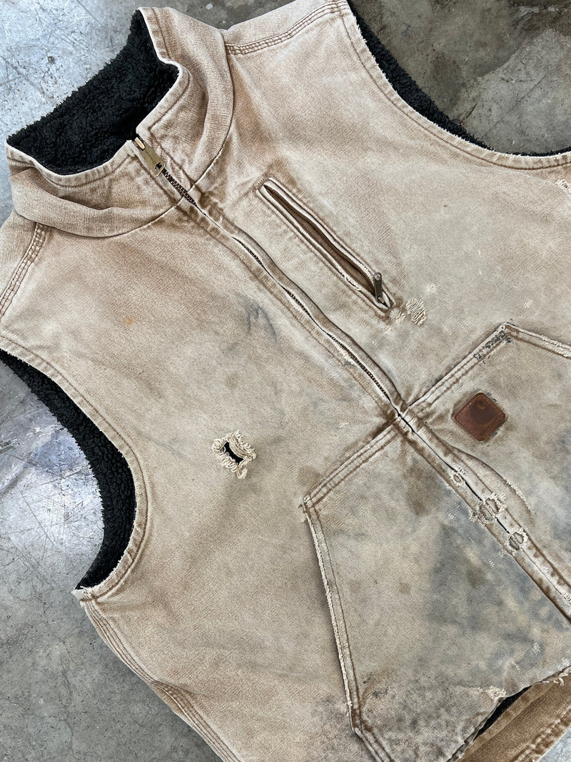 Carhartt Fleece Lined Thrashed Work Vest