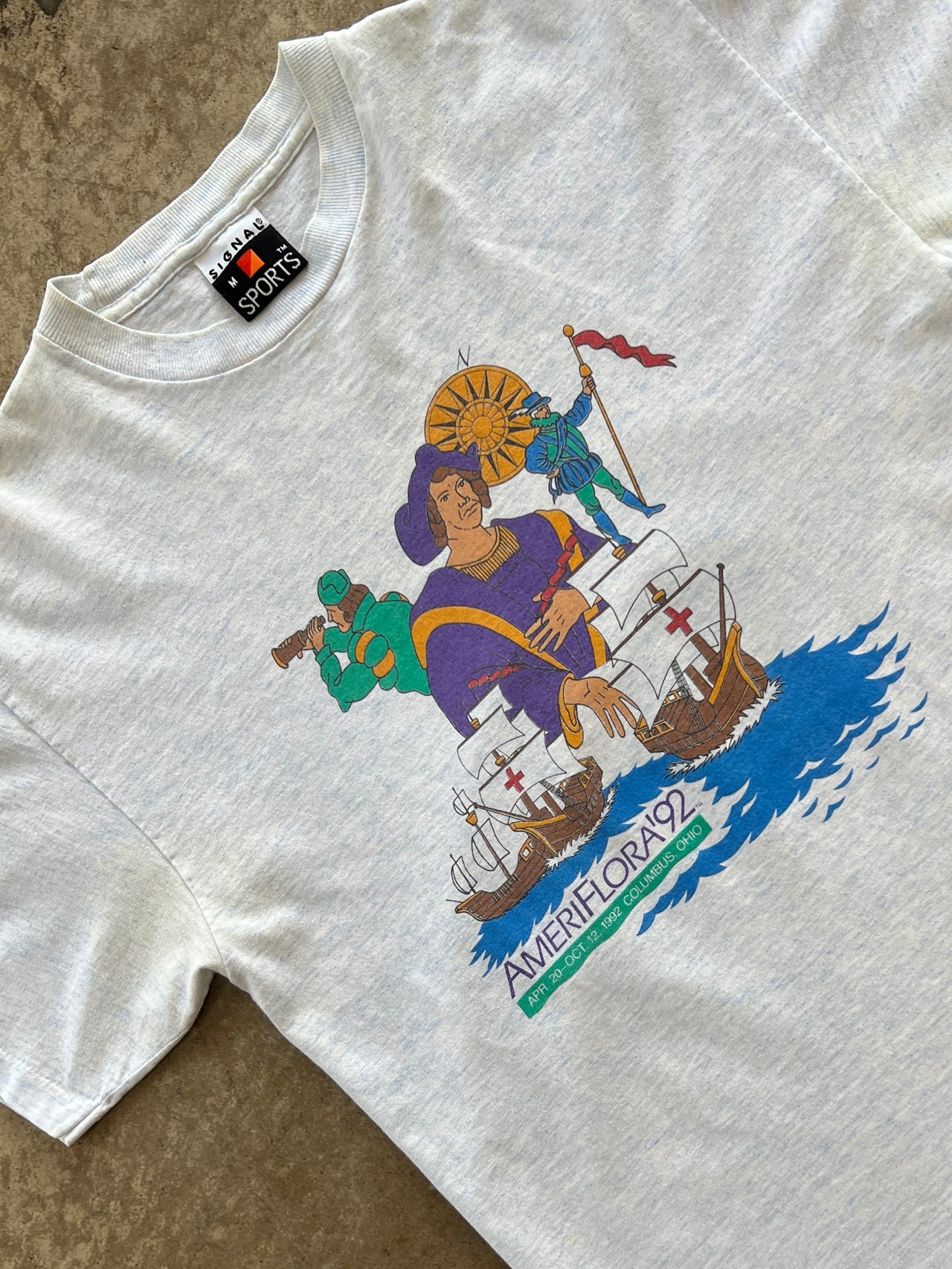 90s Christopher Columbus Single Stitch Tee