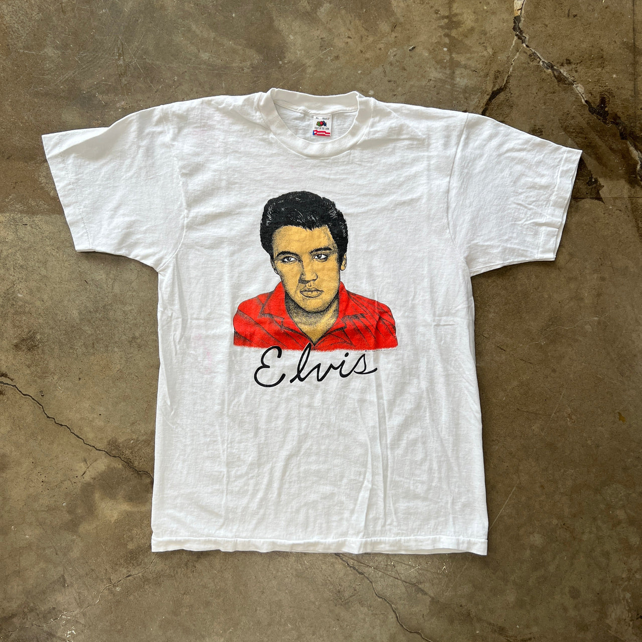 80s Elvis Presley Single Stitch Tee