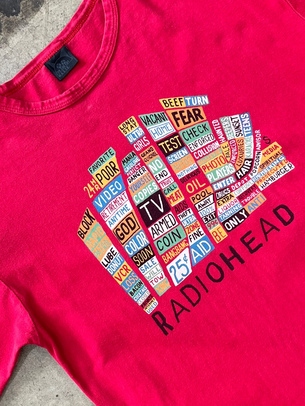 Radiohead Hail to the Thief Waste Tee