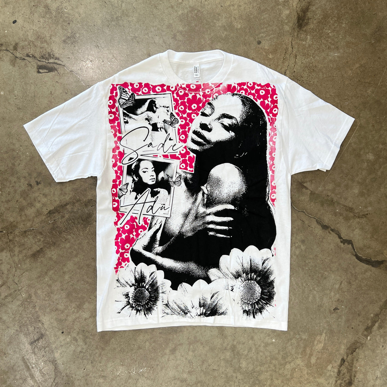 American Apparel Sade AOP Portrait Big Face Tee