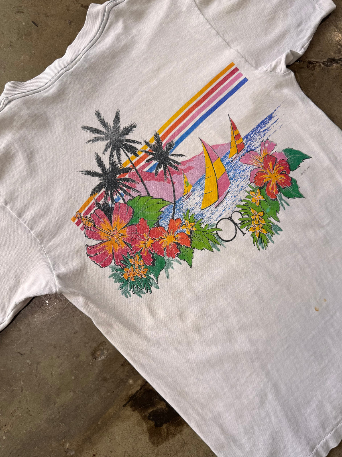 1982 OP Ocean Pacific Sailing Single Stitch Tee