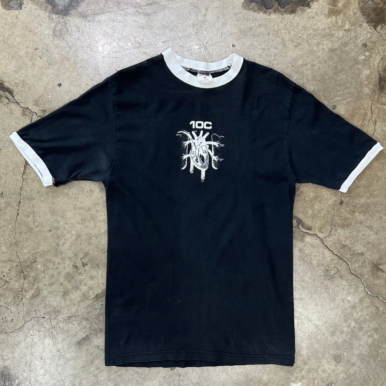 Pearl Jam 10c Logo Fan Club Ringer Tee