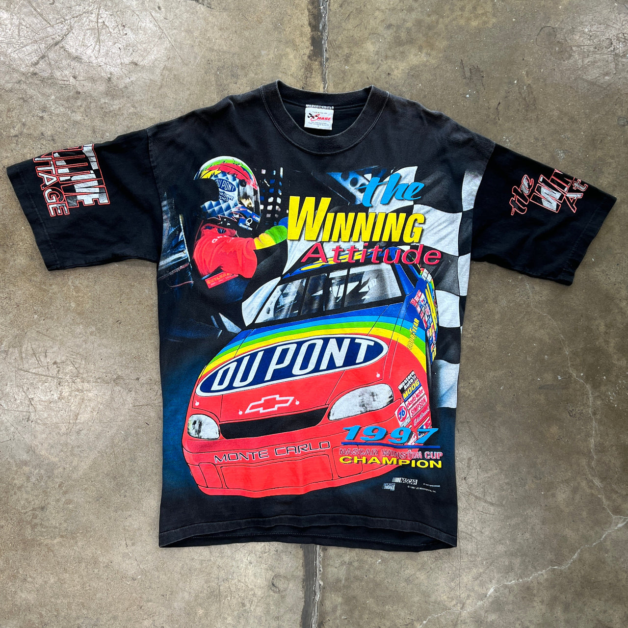 1997 NASCAR Winning Attitude Racing Goodyear MiUSA Tee
