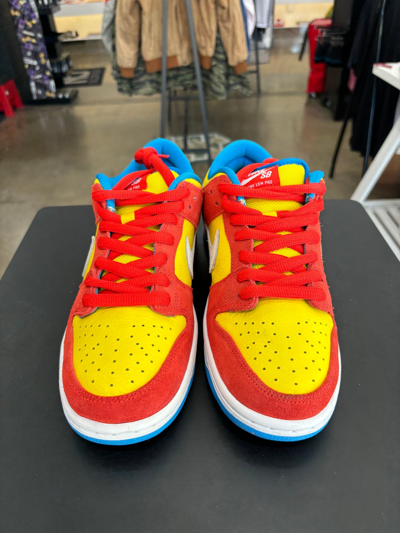 SB Dunk Low Pro Bart Simpson Sz. 9