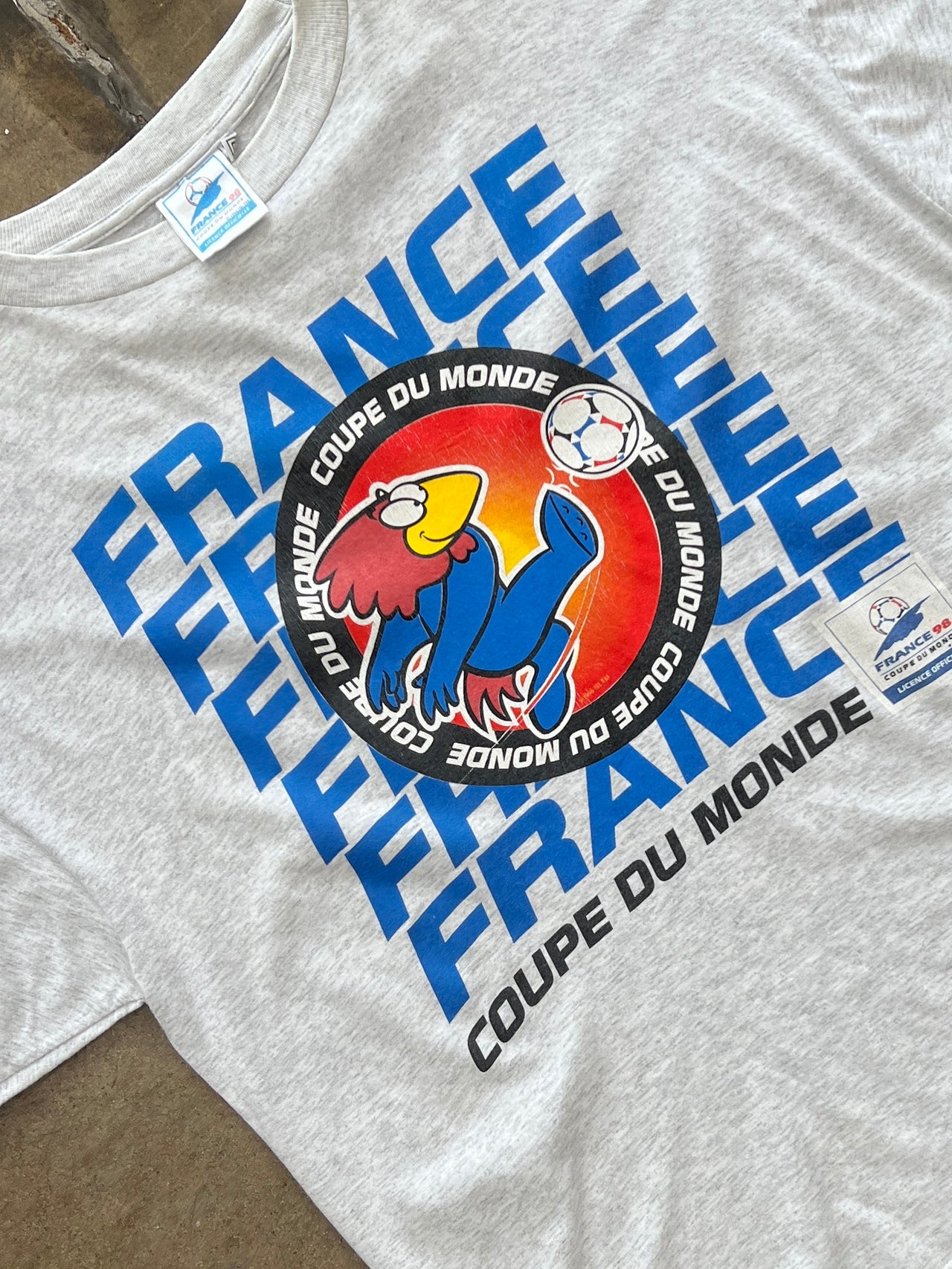 1998 France World Cup Coupe Du Monde Soccer Tee