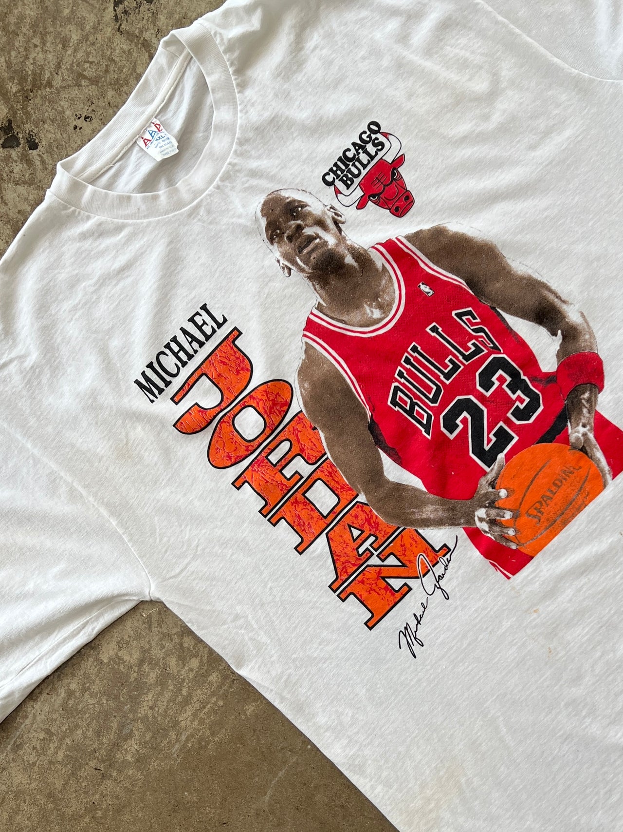90s Michael Jordan Chicago Bulls  Single Stitch Tee