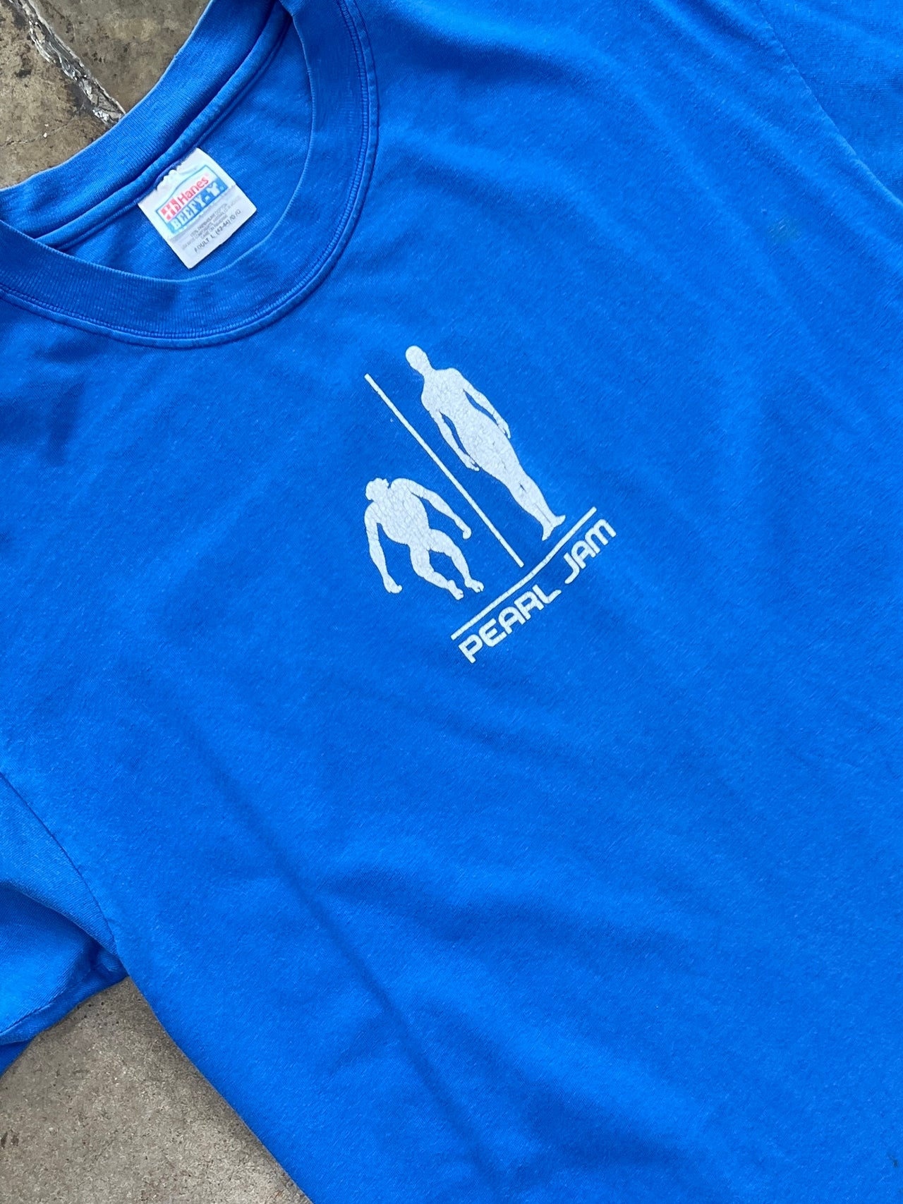 2000 Pearl Jam Evolution Ape to Human Tour Band Tee