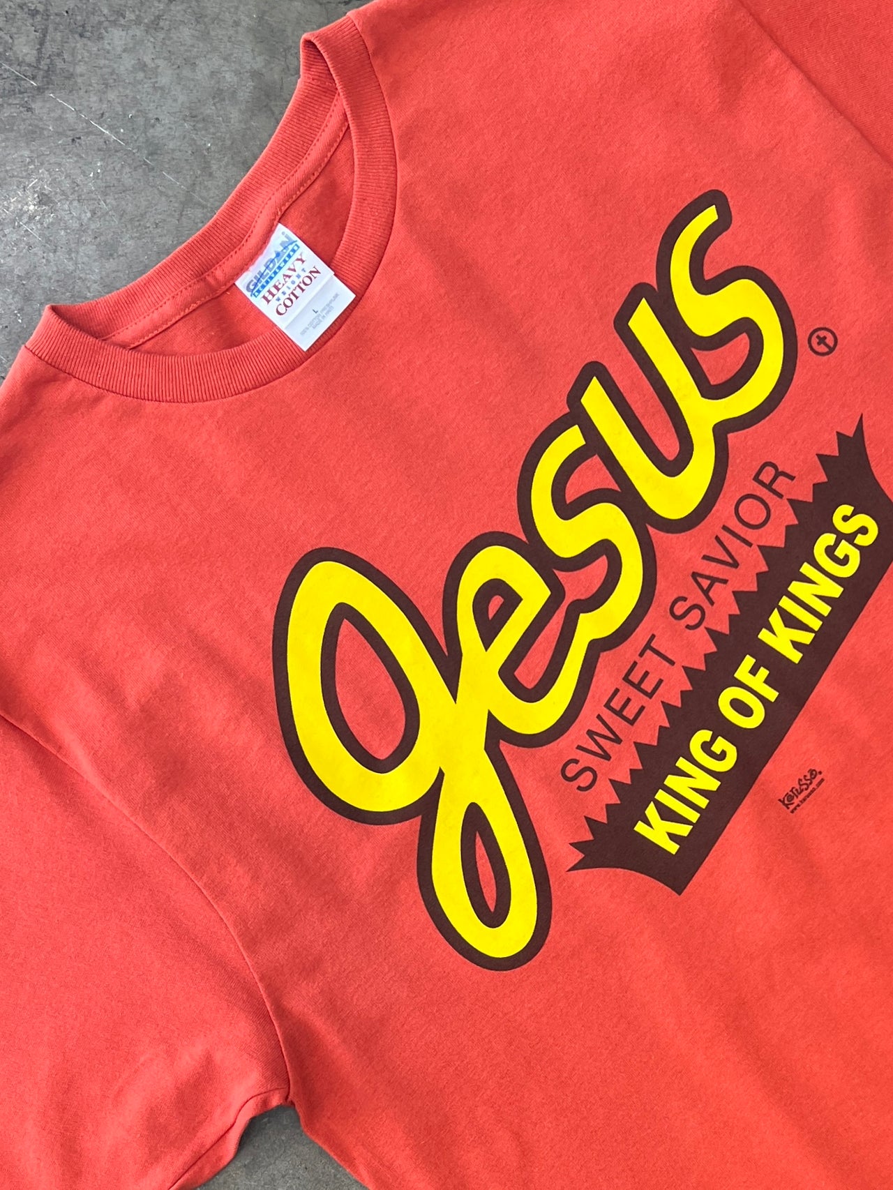 Kerusso Jesus Reese's Parody King of Kings Religious Tee