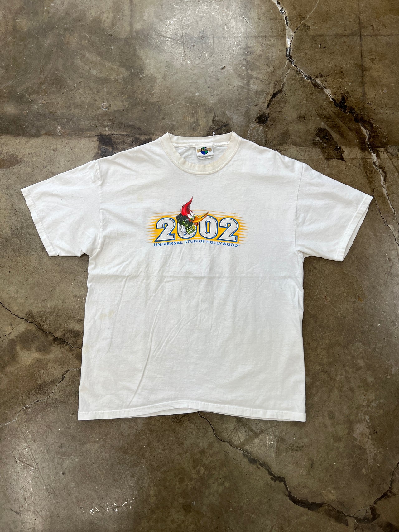 2002 Universal Studios Road Runner Looney Tunes Tee