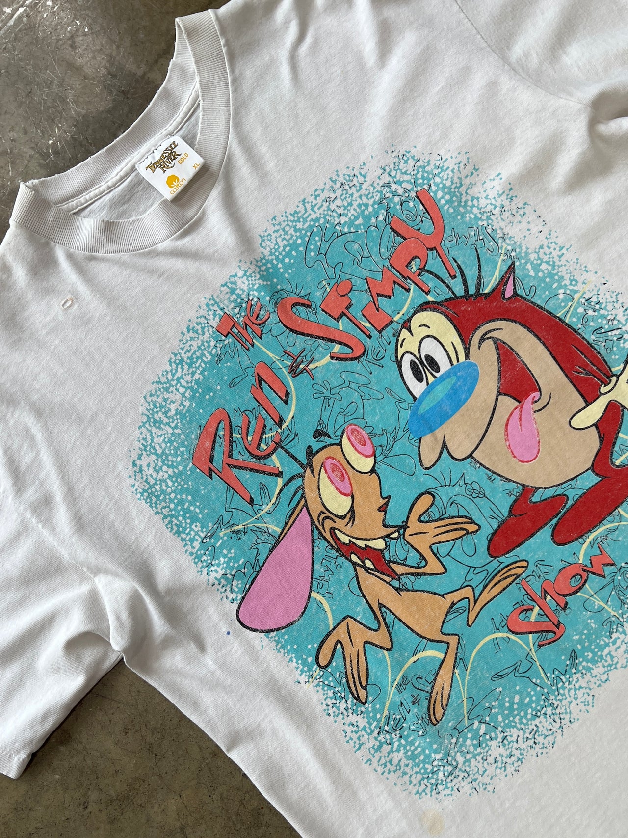 1991 The Ren & Stimpy Single Stitch Tee