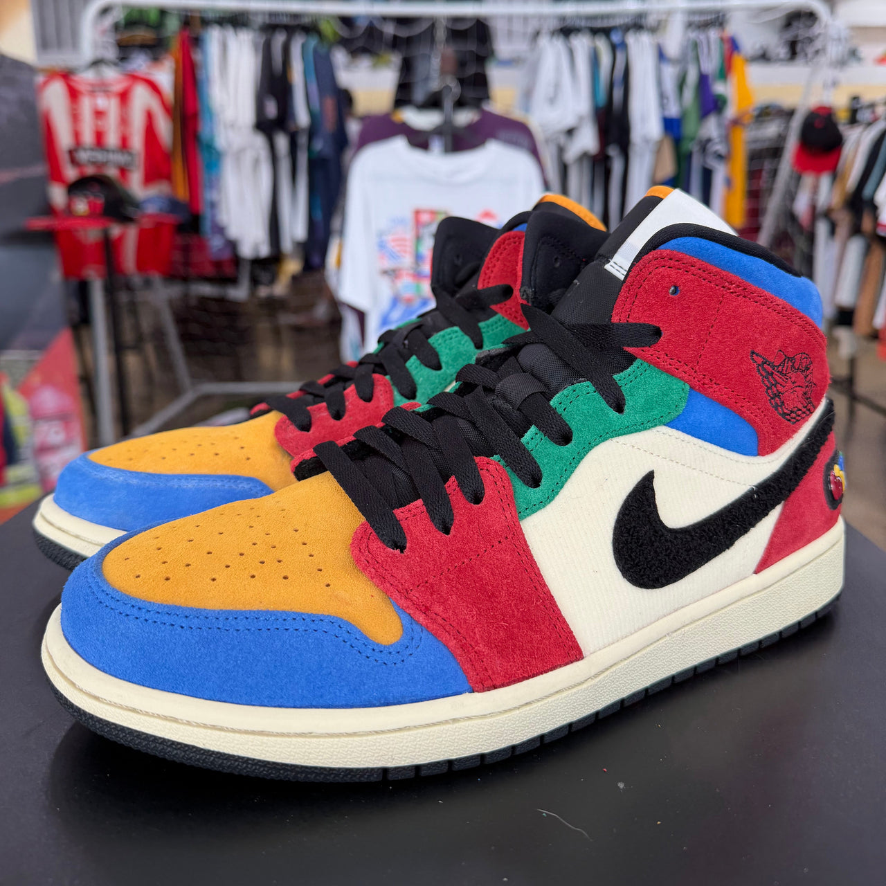 Air Jordan 1 Mid Fearless Blue the Great (2019)