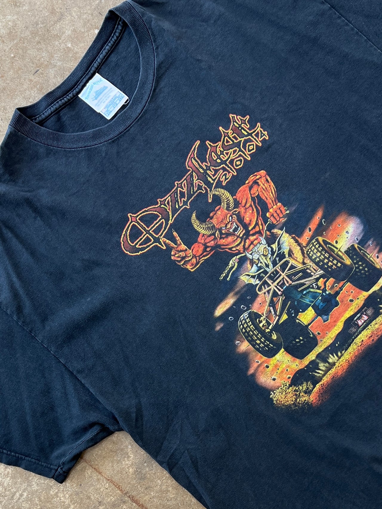 2004 Ozzfest Ozzy Osbourne Tennessee River Tag Tee