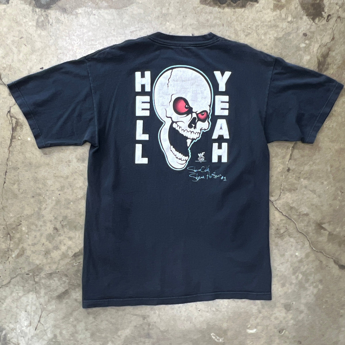 1998 Stone Cold Steve Austin Wanna Raise Hell Wrestling WWE Tee