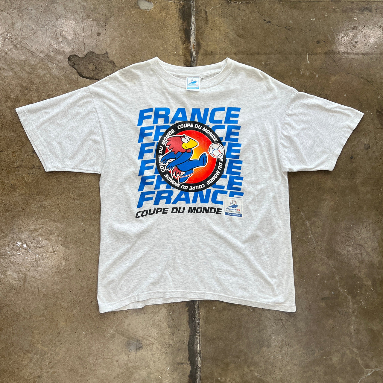 1998 France World Cup Coupe Du Monde Soccer Tee
