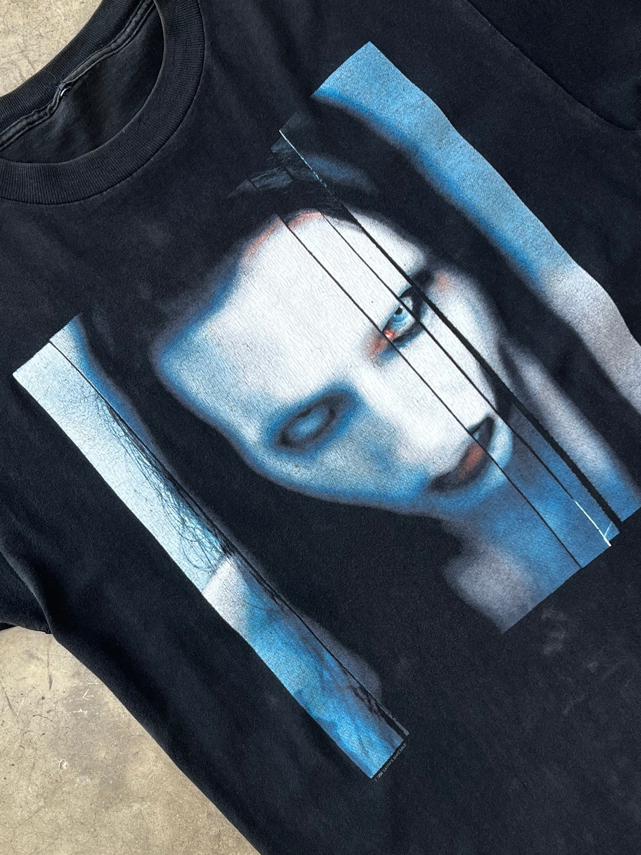 1998 Marilyn Manson Long Road Out of Hell Tee
