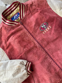 NFL Vintage 90s Pro Player Varsity Jacket 49ers San Francisco XL