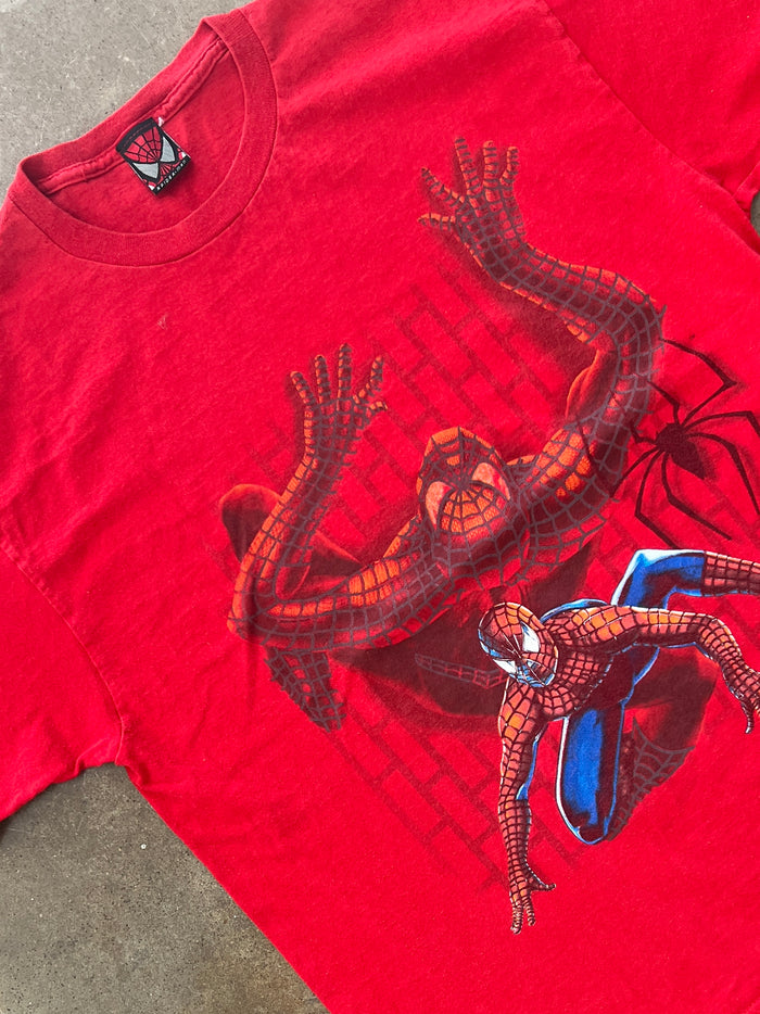 Marvel Spider-Man Crawling Pose Tee Large