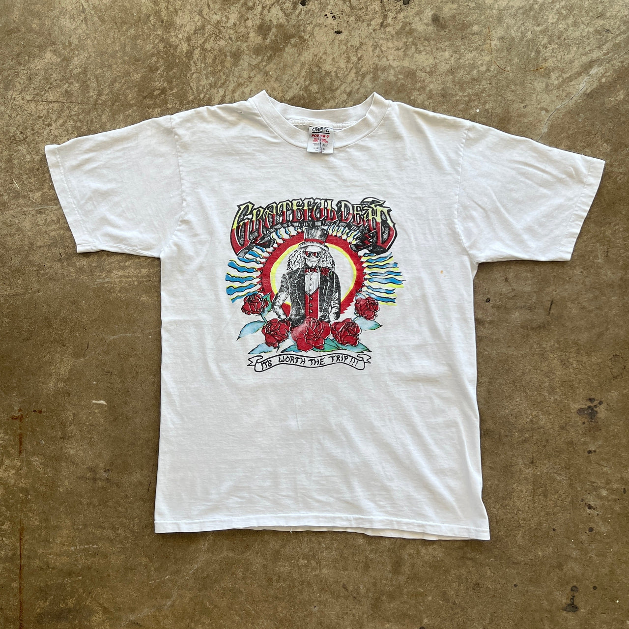 Grateful Dead Worth the Trip California Single Stitch Tee