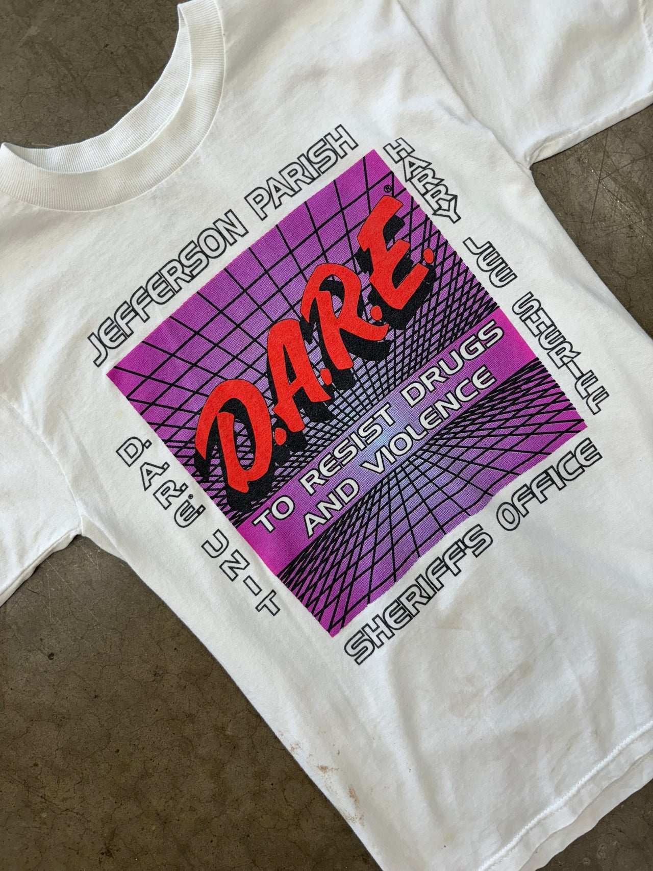 Jefferson Parish D.A.R.E. Tee Small