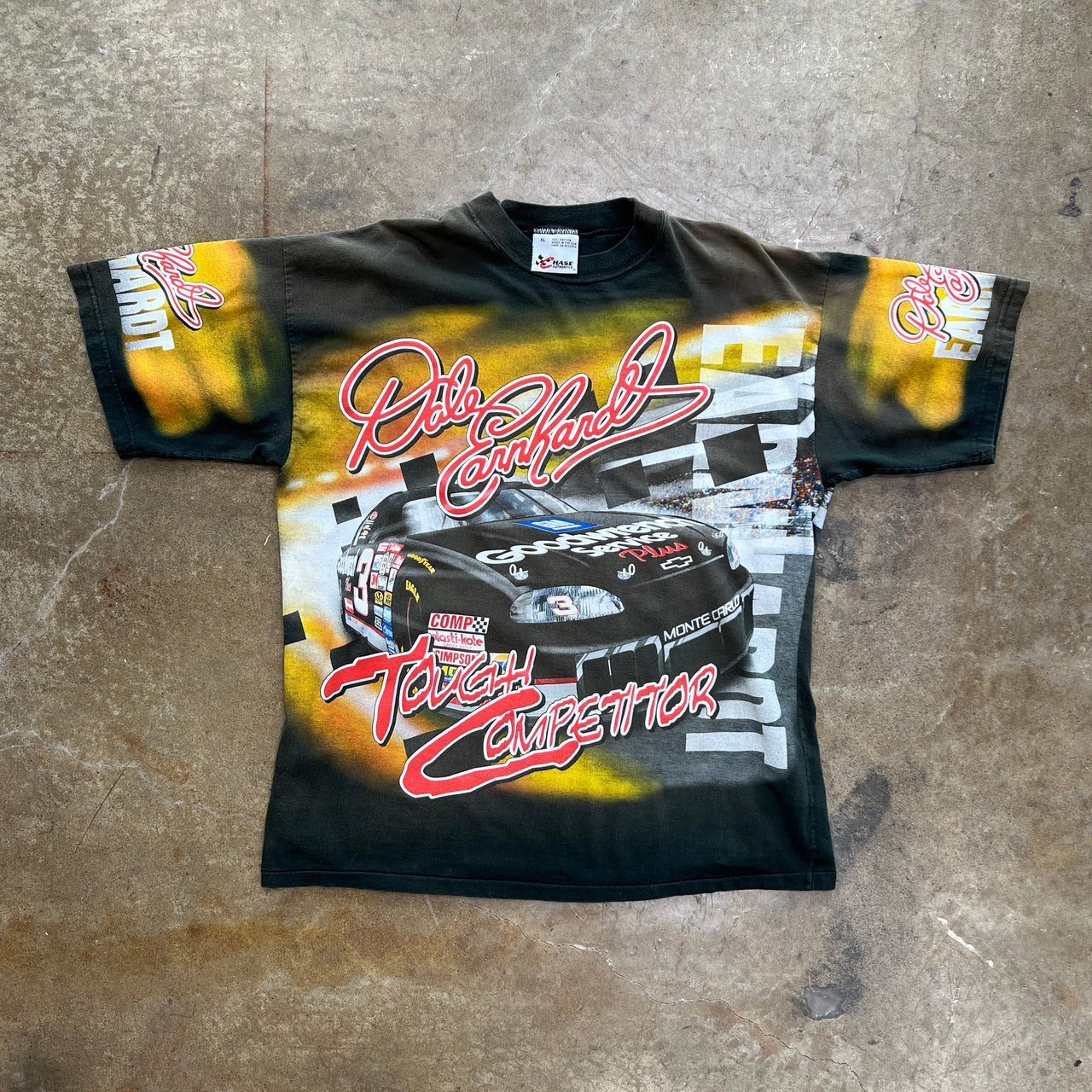 AOP NASCAR Dale Earnhardt Tough Competitor Racing Tee