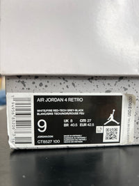 Air Jordan 4 White Oreo